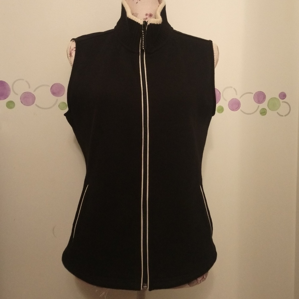 Karen Scott Black Vest